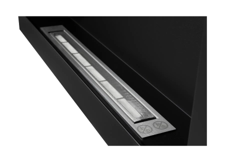 Біокамін 900x400 Black Structural - сучасний біокамін на біоетанолі без димоходу