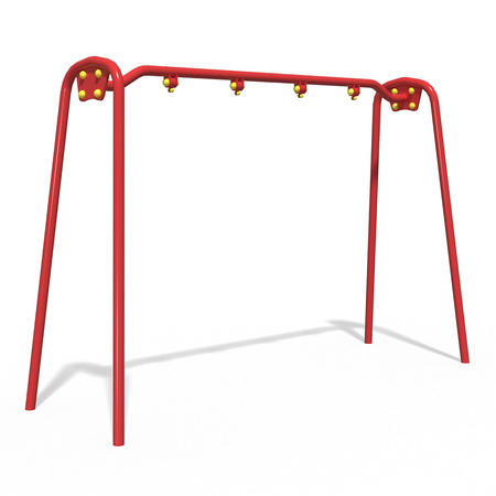 Double Chain Swing TE407-KK — sturdy 2-seat frame for the garden