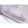 Carmen 631 LH Left White Hydromassage Bathtub with Heater 180x120 cm – Luxury SPA Bathtub