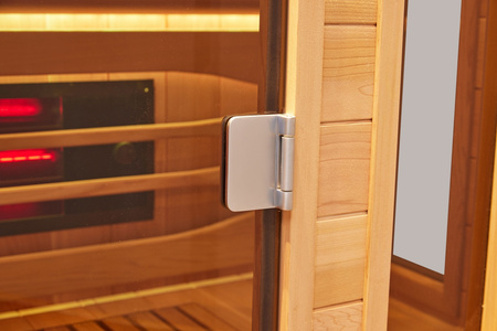 Sauna OFS03-4 – Sauna Seca Eléctrica Compacta con Infrarrojos