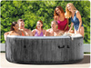 Jacuzzi Gonfiabile INTEX 28442 – SPA per 6 persone, 216 x 71 cm con idromassaggio, WiFi e set premium