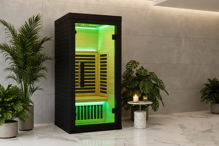 Sauna de Infravermelhos OFS06A-1 – Sauna Interior Compacta para Casa