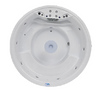 Jacuzzi OF-V3201 – rundt 8-personers SPA med hydromassage, LED, Bluetooth og ozonator