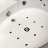 СПА вана с хидромасаж ORINO 632C White 135x135 cm - удобна вана за вашия дом СПА