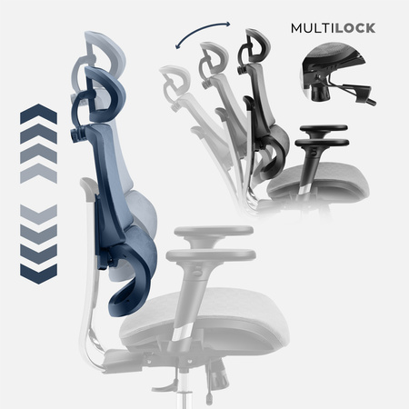 Mark Adler Expert 8.0 office chair – ergonomic, swivel, height-adjustable