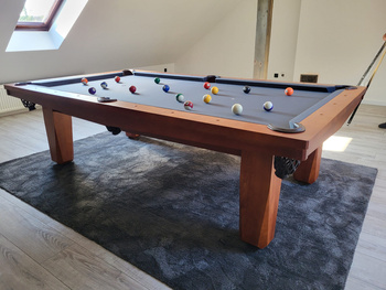 Billardtisch Piramid – Bankettplatte, Esstisch & Tischtennis 3‑in‑1