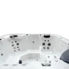 Jacuzzi exterior moderno com hidromassagem – banheira SPA de luxo para jardim