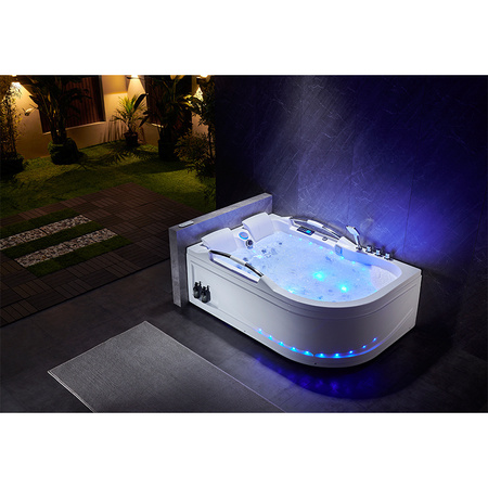 Spaa-vann | Jacuzzi | Venezia 761 | Vasakpoolne |180x120 cm | LED | Ozone