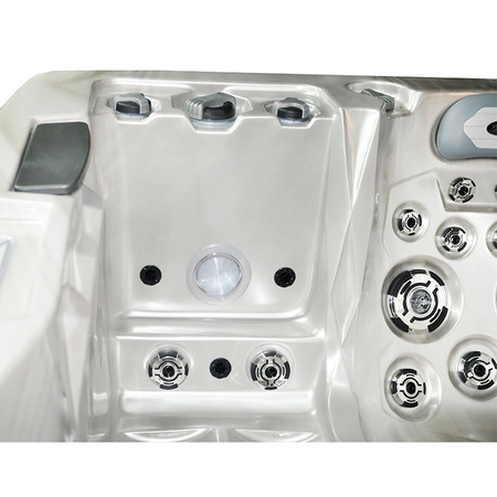 Dārza džakuzi SPA749 200x135 - Spa vanna ar strūklu un LED apgaismojumu