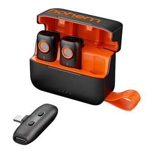 Микрофон Hohem (2TX + 1RX + калъф за зареждане)