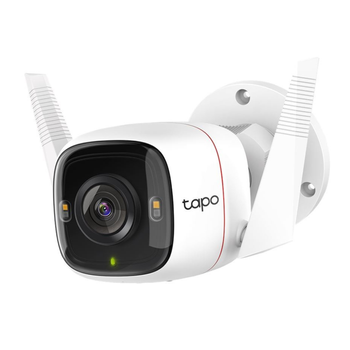 TP-LINK Tapo C320WS Wi-Fi cameră de supraveghere în aer liber - rezoluție înaltă 2560x1440, detectare a mișcării, mod de noapte, securitate Wi-Fi și instalare ușoară pentru casă și grădină