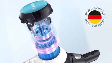Bosch Unlimited 7 ProHygienic Aqua BCS71HYG1 - snoerloze stofzuiger met HEPA filter, 80 min looptijd, stofzakloze stofzuiger voor thuis en allergielijders