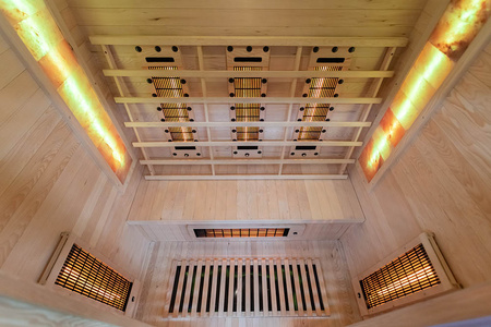 MO-RL3ST Infrasarkanā sauna ar sāls akmeni un turmalīniem | Wellness | Relax | Spa | Luxury Relaxation | Ģimenei un draugiem