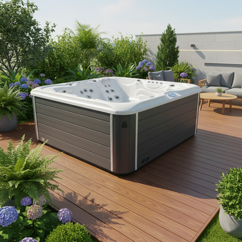 Jacuzzi ogrodowe wanna SPA560 220x220 cm – luksus i pełen relaks w Twoim ogrodzie