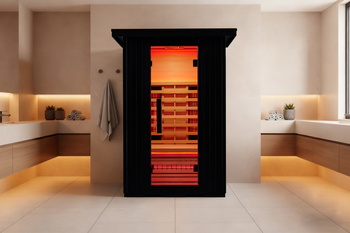Sauna a infrarossi interna OFS06C-3-1 – Piccola sauna per la casa