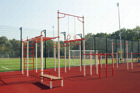 Conjunto de entrenamiento exterior S831.9 | Barras | Espaldera | Anillas