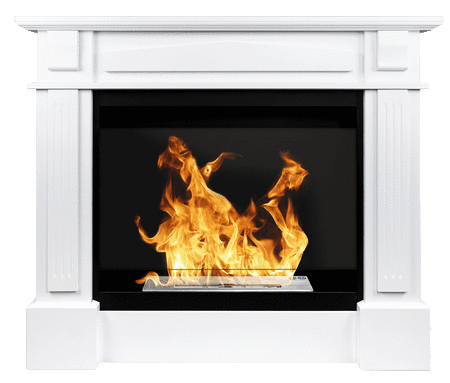 "Verona Colosseum Portal" biožidinys su stiklu - elegantiškas nedūminis židinys