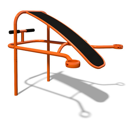 Abdominal Exercise Bench MF1.6 – Professional Support for Abdominal Training
