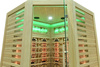MO-RL3CST Infrasarkanā sauna ar sāls akmeni un turmalīniem | Wellness | Relax | Spa | Mājas spa | Panorāmas stikls