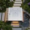 Jacuzzi OF-V2802 – prabangus 8 vietų SPA su hidromasažu, LED, Bluetooth ir pažangia filtracija