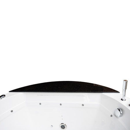 Della 916 Hydromassage-Badewanne mit Unterschrank 170x170 cm – Moderne SPA-Badewanne für das Badezimmer