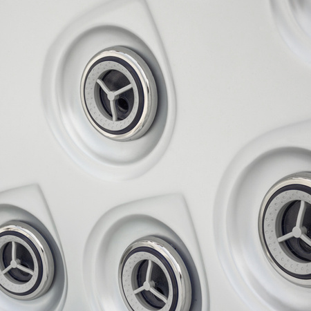 Садове джакузі SPA530 210x170 см - компактна гідромасажна ванна для саду та тераси