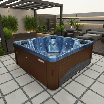 Udendørs jacuzzi SPA750 200x200 cm – komfort og afslapning i din have