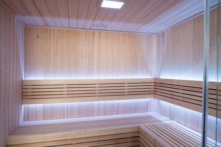 Liela sausā sauna ar HARVIA 6 kW plītiņu | Panorāmas stikls | Dabīgā koksne