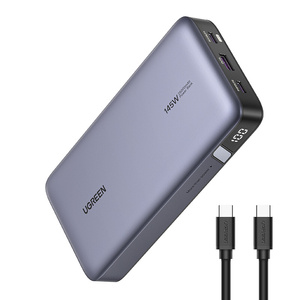 Powerbank 25000mAh Ugreen PB205, USB + 2x USB-C, 145W PD (šary)