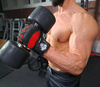 WG-161 - GUANTI PER PALESTRA - PER ESERCIZI - CON VELCRO LUNGO E SISTEMA GRIP-X - M