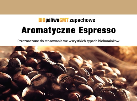 Biocombustibile aromatico da 1L per biocamini – Aroma Espresso