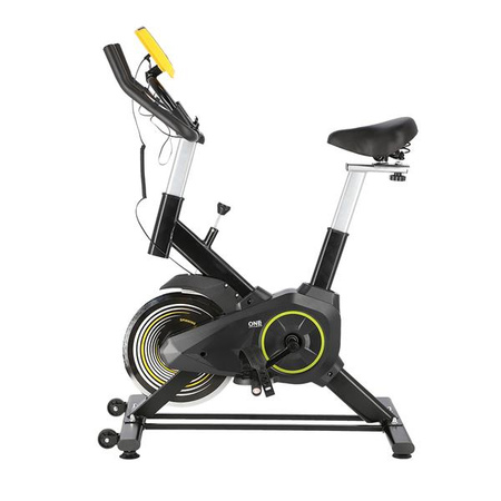 SW2501 GELBES INDOOR-SPINNING-FAHRRAD 7KG EIN FITNESS