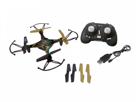 Drone télécommandé compact Moro fonctionnant sur batterie - Revell RC Drone Quadrocopter Air Hunter
