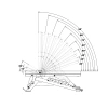 BANC D'EXERCICE RÉGLABLE L3150 COMMERCIAL HMS