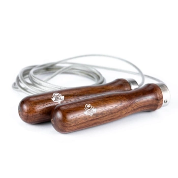 Boxing jump rope with steel cable