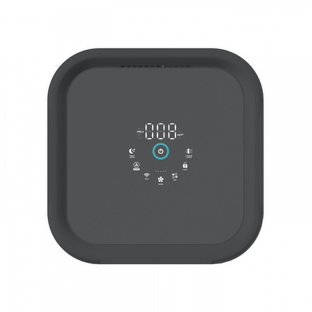 Vestfrost VP-A1S70WH Air Purifier with UV-C LED and Plasma ION Technology - 620 m³/h capacity, HEPA filter, WiFi, Smart Home, 80 m² range - Ideal for Home and Office