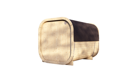 Saună în aer liber Eke 280 pentru 4-6 persoane / Aragaz electric sau pe lemne Harvia / Molid nordic de înaltă calitate (lemn termal de pin) | Wellness | Relaxare | SPA | Wellness | Relaxare | SPA | Stil Nordic | Lemn termal