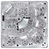 Jacuzzi de jardin SPA748 F24 230x230 cm – une relaxation spacieuse dans votre SPA à domicile