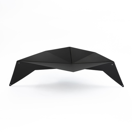 Vildt havebålsted FOLD Quality SPA – (stål 3 mm, sort mat), ildens energi