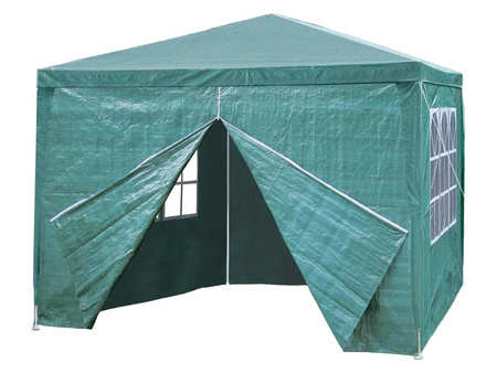 MultiGarden Green Commercial Garden Pavilion Tent 3x3 m | Garden furniture, relaxation, modern style