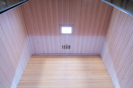 Liela sausā sauna ar HARVIA 6 kW plītiņu | Panorāmas stikls | Dabīgā koksne