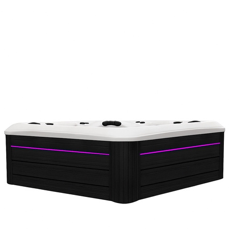 Jacuzzi d'extérieur SPA347 230x230 cm – baignoire SPA exclusive pour 5 personnes