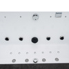 Baie spa acasă Boston 926 Negru | Cenușă 180x100 cm 46 jeturi | Jacuzzi