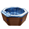 Havejacuzzi SPA107 220x220 cm – luksuriøst SPA-badekar til 6 personer
