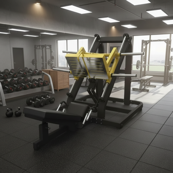 Leg Press Incliné à 45° (avec système de poids libre) | Version Professionnelle V1