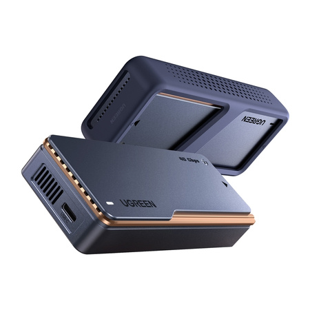 M.2 NVMe SSD-behuizing Ugreen D703, USB4 (grijs)