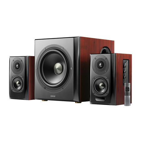Колонки 2.1 Edifier S350DB (коричневі)