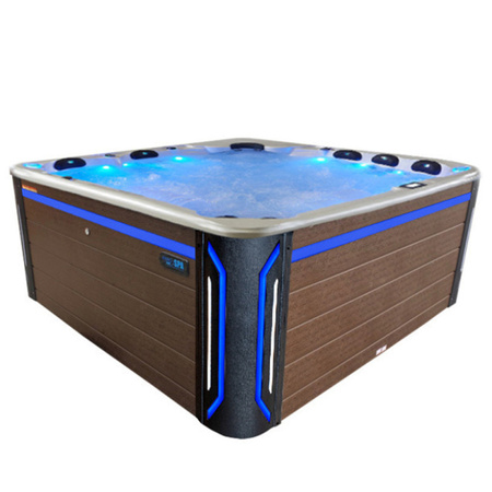 Garden Jacuzzi Hot Tub SPA743 220x220 cm – Spacious Relaxation for the Whole Family