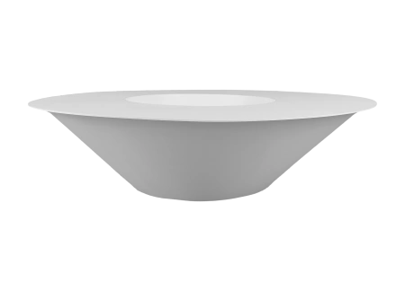 Free-standing biofireplace Universe matte white
