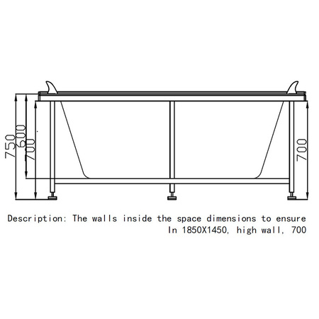 Μπανιέρα με υδρομασάζ IRIS 933B 160×84 – βαθιά χαλάρωση σε μοντέρνο σχεδιασμό